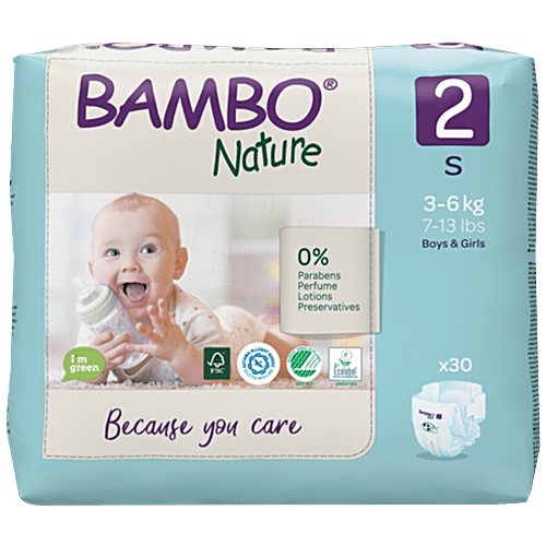 Bambo Nature Pañal Talla 2 (P)