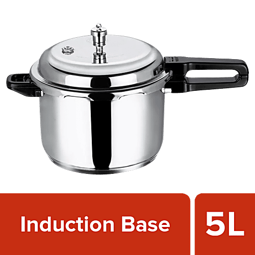 Buy Vinod Stainless Steel Outer Lid Pressure Cooker - Induction Base ...