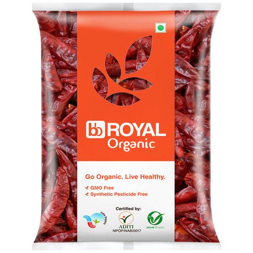 Buy BB Royal Organic Red Chilli - Whole Online at Best Price of Rs 46. ...