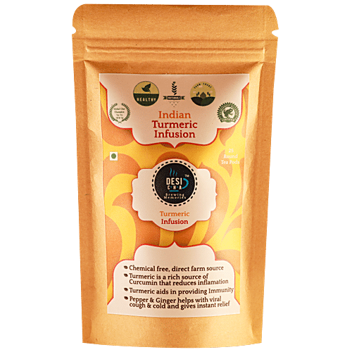 Desi Cha Indian Turmeric Infusion Immunity Boosting 100 g