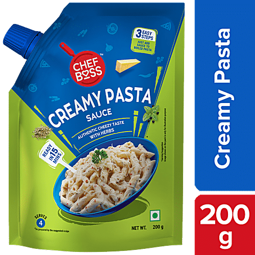 Buy ChefBoss Creamy Pasta Sauce Online at Best Price of Rs 95 - bigbasket