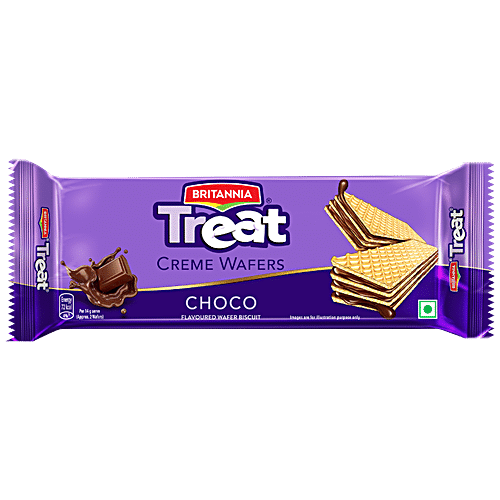 Buy Britannia Treat Chocolate Wafers Online At Best Price Of Rs 25   40224029 2 4 Britannia Treat Treat Creme Wafers Choco 