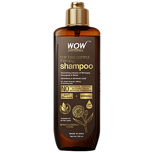 Buy Wow Skin Science Hair Loss Control Therapy Shampoo - Repairing ...