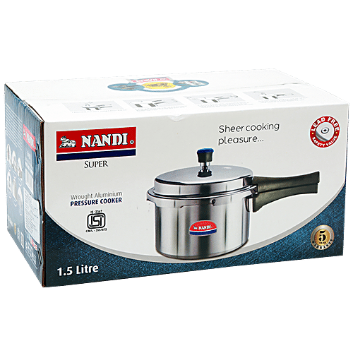 nandi pressure cooker 1.5 litre price