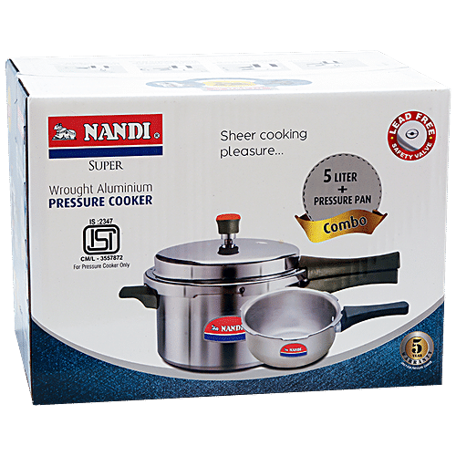 pressure cooker and pan combo