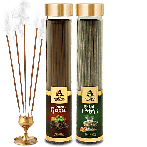 Buy The Aroma Factory Incense Sticks Agarbatti Assorted Flavours Low Smoke Online At Best