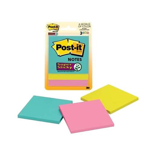 Buy Post-It Super Notes - For Reminders, Multicolour Online at Best Price of Rs 189 bigbasket