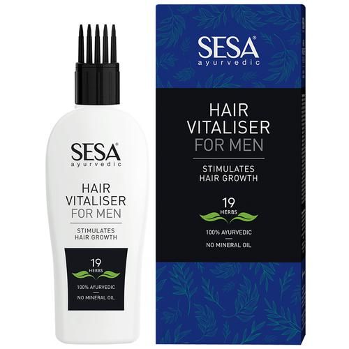 Sesa Ayurvedic Hair Vitaliser - Stimulates Growth, For Men, 100 ml  