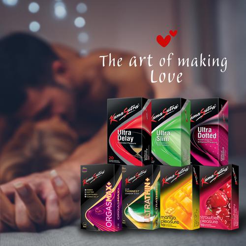 Buy Kamasutra Ultra Dotted Condom For Extended Pleasure Extra Lubrication Online At Best