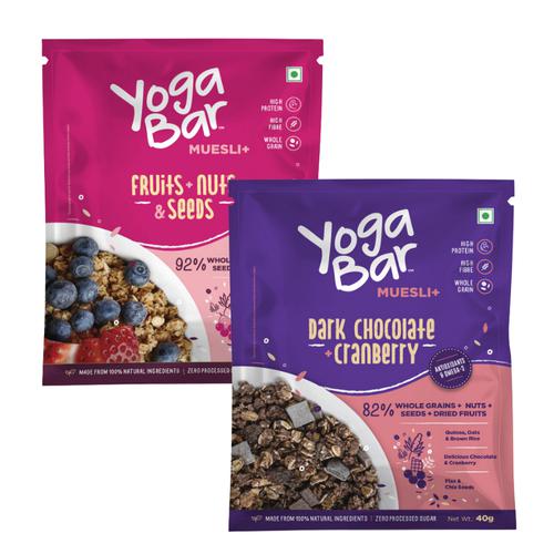 Yogabar Super Oats Dark Chocolate Pouch Price in India - Buy