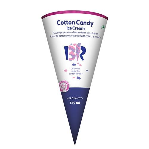 Buy Baskin Robbins Cotton Candy Ice Cream Cone With Milk Chocolate Online At Best Price Of Rs