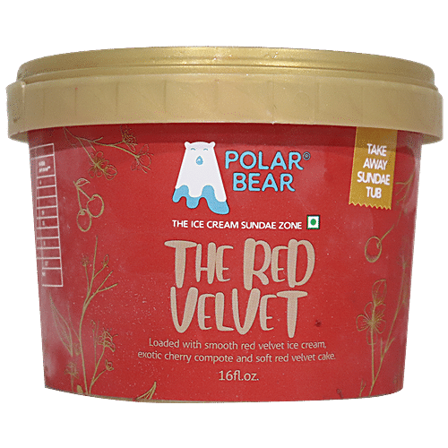 Buy Polar Bear Ice Cream Sundae The Red Velvet Online at Best Price