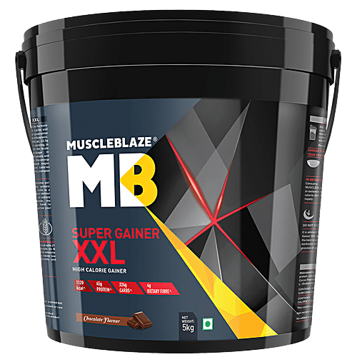 Buy MuscleBlaze Super Gainer XXL - 45g Protein, Chocolate Online at Best  Price of Rs 5849 - bigbasket