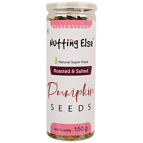 Buy NUTTING ELSE Raw Pumpkin Seeds Roasted & Salted, Rich In Calcium