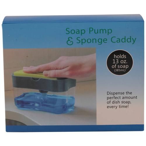 Soap Pump And Sponge Caddy