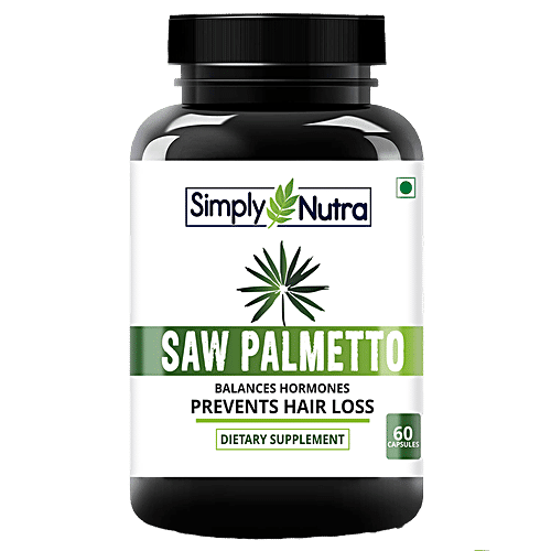 Buy Simply Nutra Saw Palmetto Dietary Supplement Capsules - Controls ...