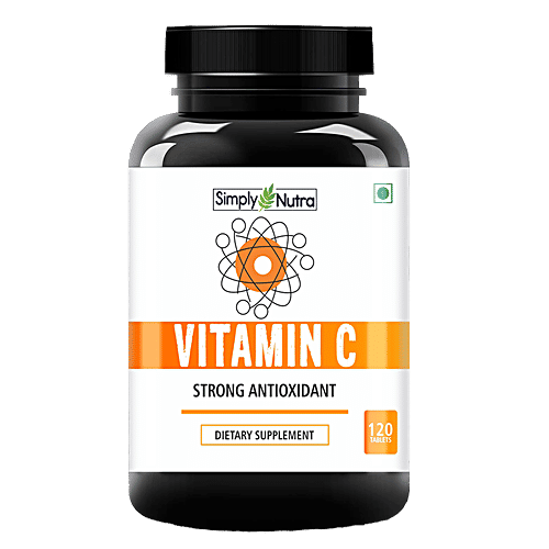 Buy Simply Nutra Vitamin C Dietary Supplement Tablets - Strong 