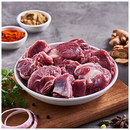 Buy fresho! Mutton Goat Kid Shoulder Pieces 22-30 Pcs Online at Best ...