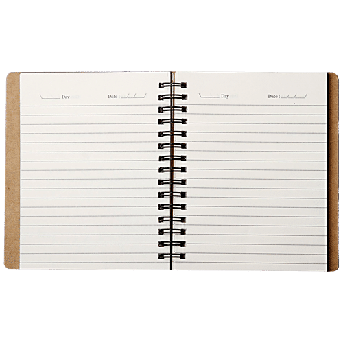 Buy Cubic Eco Wiro Notebook - Black, Spiral Binding, A5, 300 Pages Online  at Best Price of Rs 165 - bigbasket