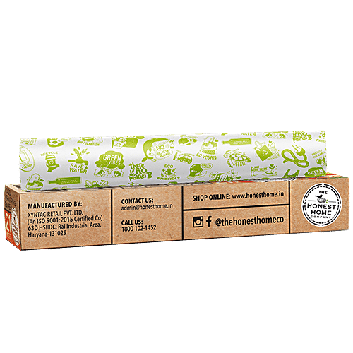 Buy The Honest Home Company Food Wrapping Paper Oilproof, Reusable  Parchment Paper for Wrapping Roti, Paratha and Sandwich Paper - 9 M Online  at Best Prices in India - JioMart.