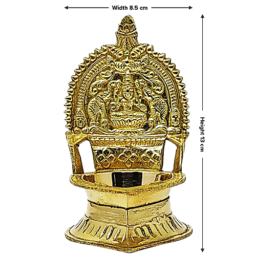 Hari Store Small Brass Lamp with Stand Brass Table Diya Price in India -  Buy Hari Store Small Brass Lamp with Stand Brass Table Diya online at