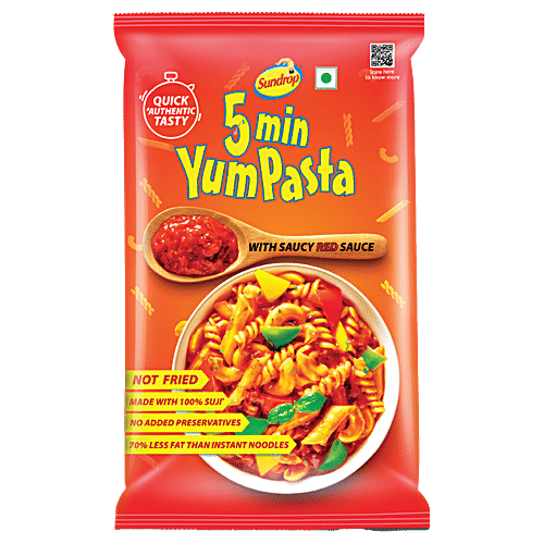 Buy Sundrop 5 Min Yum Pasta - With Red Sauce Online at Best Price of Rs ...