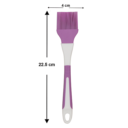 Buy DP Silicone Brush - With Plastic Handle, Medium, Assorted Colour ...