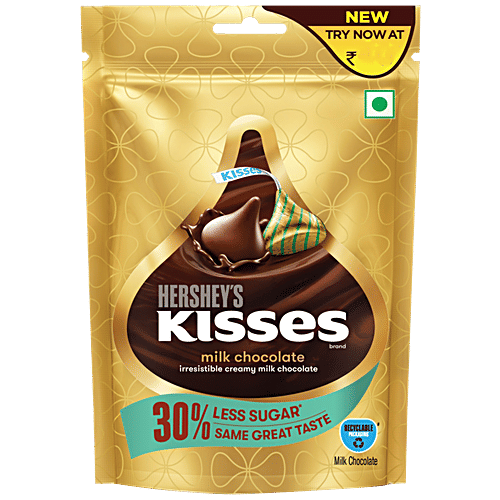 Buy Hersheys Kisses Creamy Milk Chocolate - 30% Less Sugar Online At 