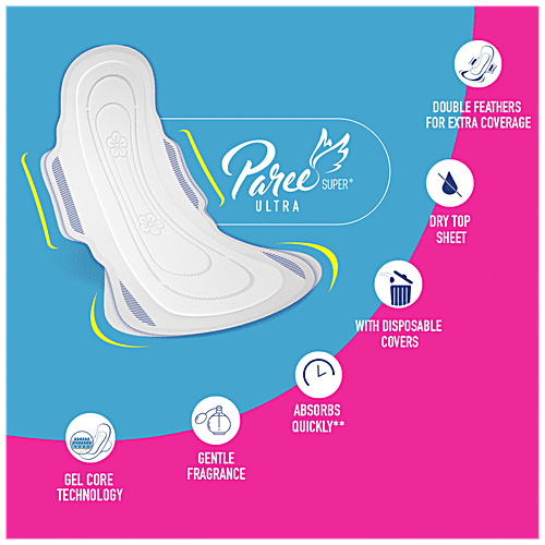 Buy Paree Super Ultra Dry Feel - XL, Tri-Fold Pads Online at Best Price ...