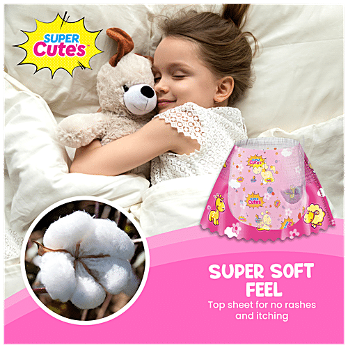 Buy Super Cute's WonderSkirt Pull Up Skirt Diapers For Girls - Soft, No ...