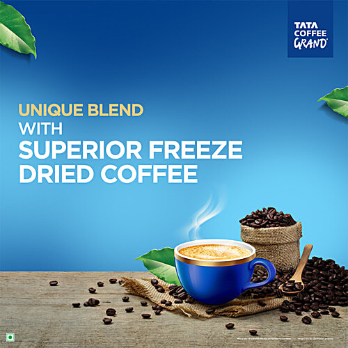 Buy Tata Coffee Grand - Instant Coffee & Chicory Blend, With Free ...