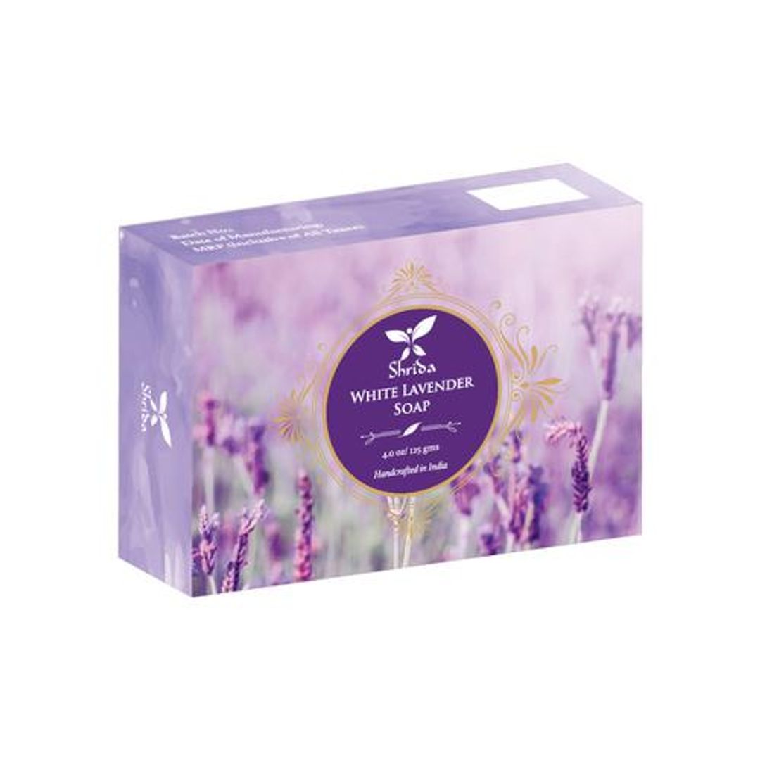 Buy Shrida White Lavender Soap - For Beautiful & Radiant Skin Online at ...