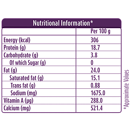 Buy Dreamery Processed Cheese Block - High Protein & Calcium Online at ...