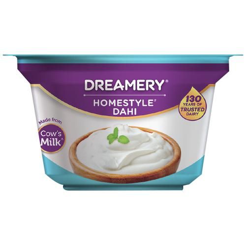 Buy Dreamery Homestyle Dahi - Made From Cow's Milk Online at Best Price ...