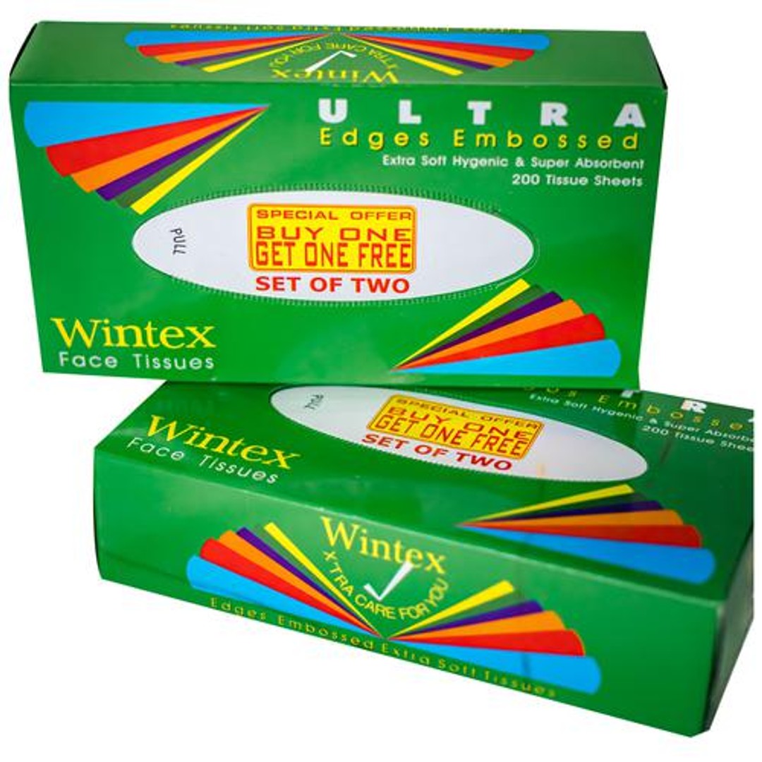 Buy Wintex Ultra Facial Tissues 2 Ply Edges Embossed Online At Best