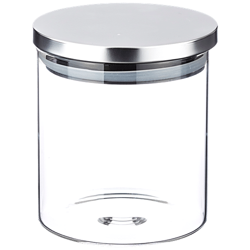 Buy Sanjeev Kapoor Classic Borosilicate Glass Container - Round, High ...