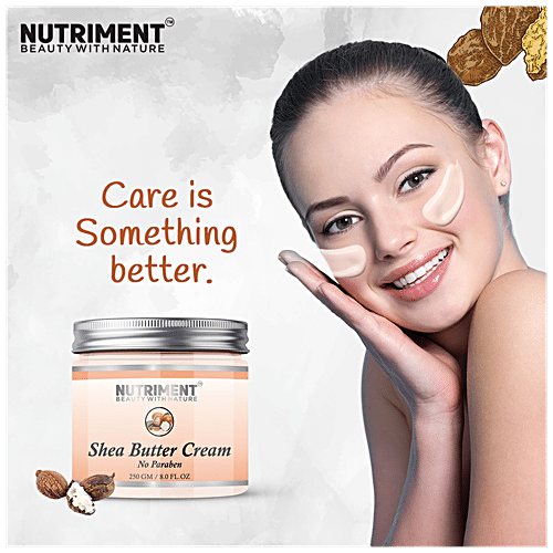 Buy Nutriment Shea Butter Face Cream - Enriched With Milk & Honey, For ...