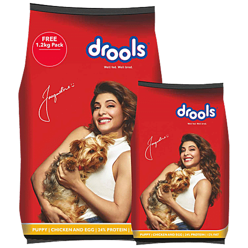 Dog food drools hot sale price