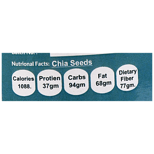 Buy Kitchen Grocery Chia Seeds Rich Source Of Fibre Online at Best