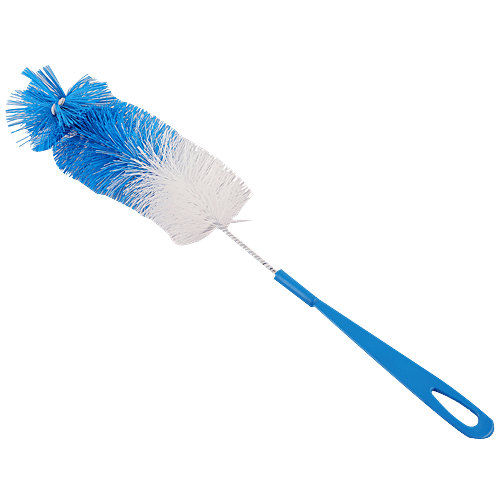 Buy Kleeno By Cello Bottle Brush - High Quality, Long Lasting, Blue 