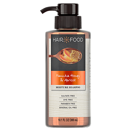 Buy Hair Food Moisture Shampoo - With Manuka Honey & Apricot, Sulfate 