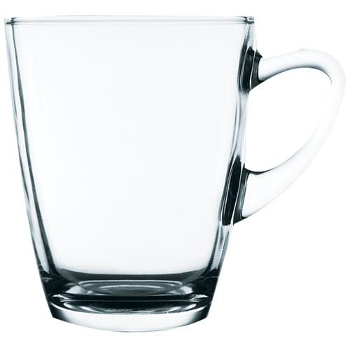 Roxx Tea/Coffee Glass Mug - Transparent, Canary, 250 ml