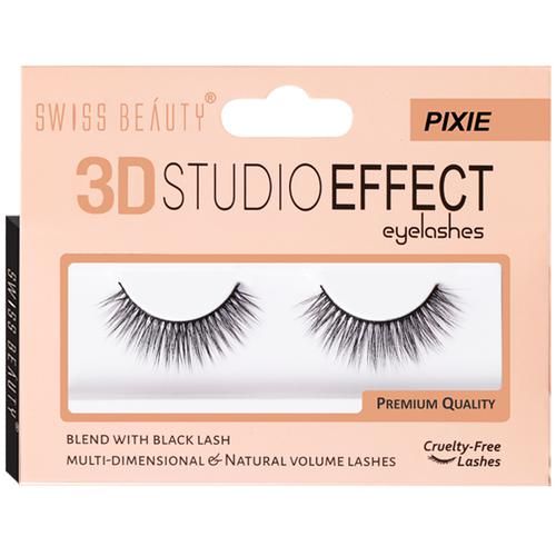 Buy Swiss Beauty 3D Studio Effect Eyelashes - Pixie, Premium Quality ...