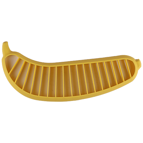 1PC plastic banana slicer for easy use