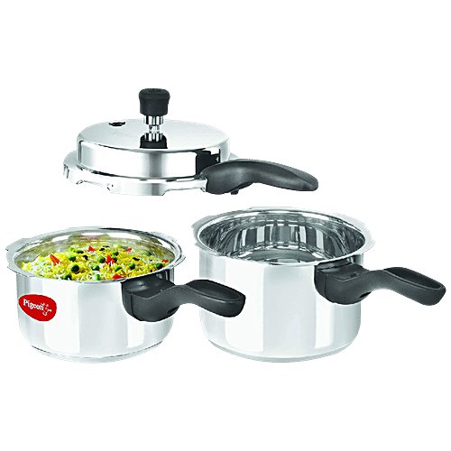 Induction cookware set with best sale pressure cooker