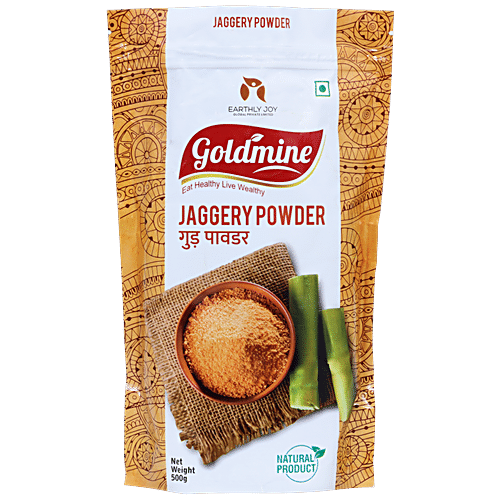 Buy GOLDMINE Jaggery Powder - Natural Sweetener & Healthy Sugar ...