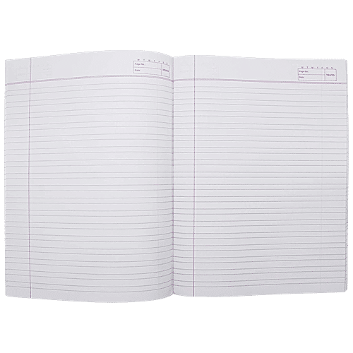 Buy Navneet Youva Brown Cover Soft Bound Notebook - With Double Lines ...