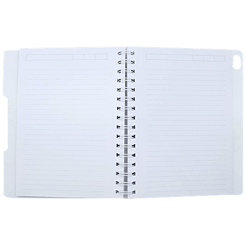 Buy Navneet HQ Wiro Case Five Subject Notebook - Single Line, 300 Pages ...