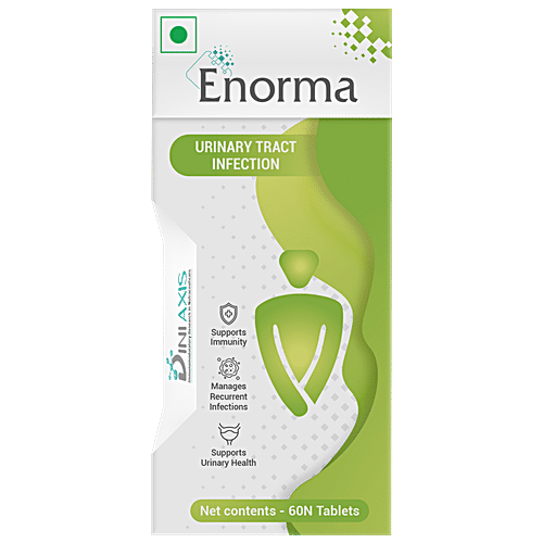 Buy Enorma Urinary Tract Infection Tablets For Urological Health Prevents Recurrent Condition 