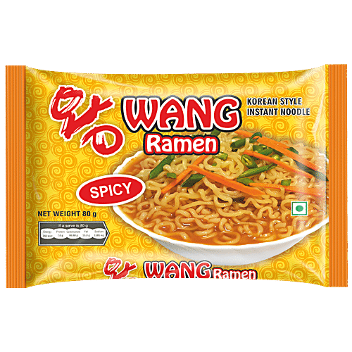 Buy Wang Ramen Korean Style Instant Noodle Spicy, Non Sticky Online